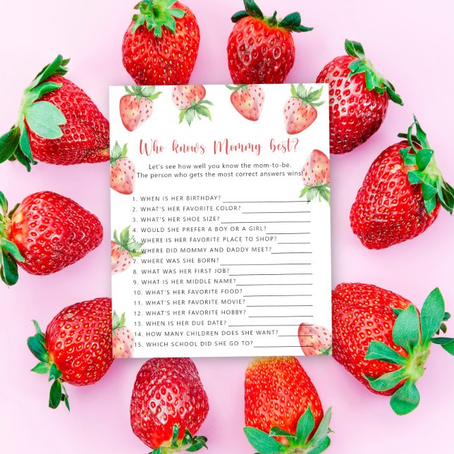 Strawberry - Who knows mommy best (Creator Uploaded)