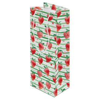 Strawberry Wine Gift Bag