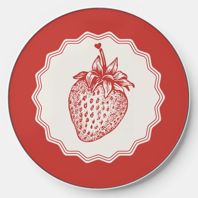 Strawberry Wireless Charger (Front)