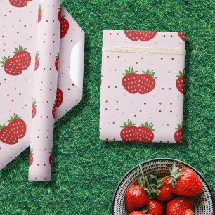 Strawberry Wrapping Paper