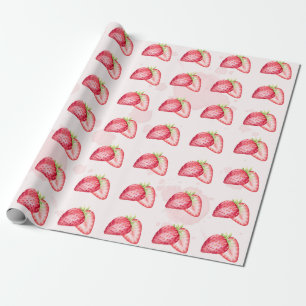 Strawberry Wrapping Paper! Berry Sweet! Wrapping Paper