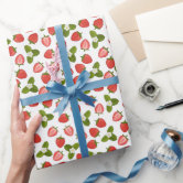 Strawberry Fruit Jam Wrapping Paper