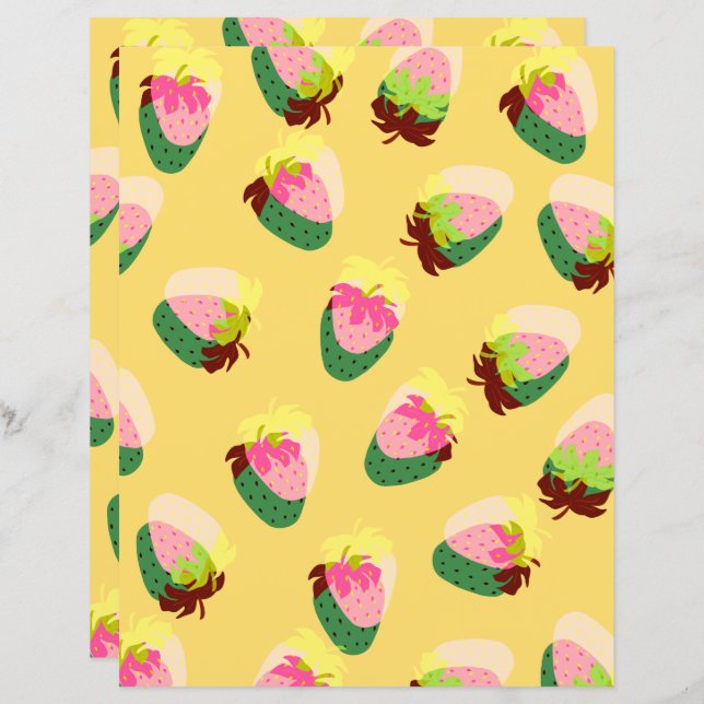 Strawberry Yellow (Front/Back)