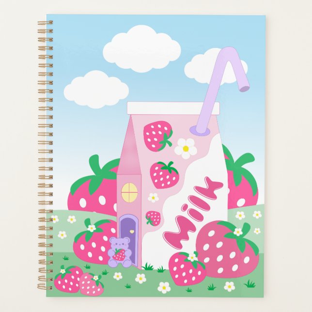 Strawberrymilk Country Planner (Front)