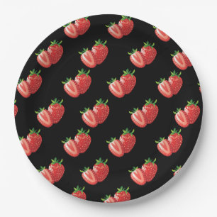 Strawberrys Paper Plates