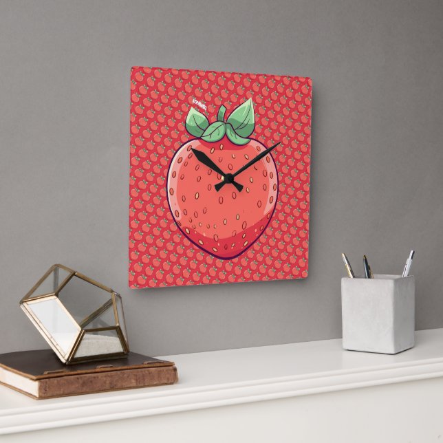 Strawbs Square Wall Clock (Office)