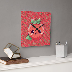 Strawbs Square Wall Clock