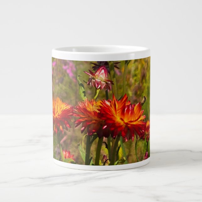 Strawflowers Giant Coffee Mug (Front)