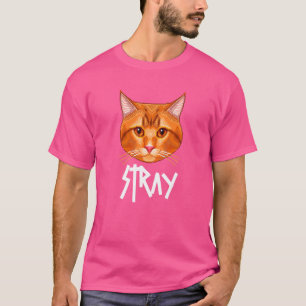 Stray Cat  Pixelated T-Shirt