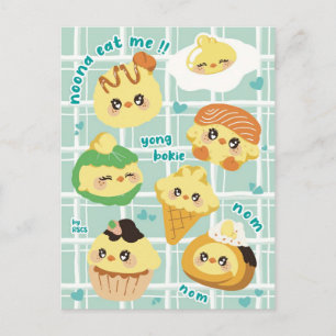 Stray Kids Felix BbokAri cute dessert Postcard