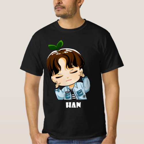 STRAY KIDS HAN CHIBI T_Shirt