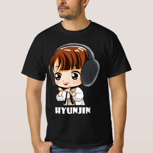 STRAY KIDS HYUNJIN CHIBI T_Shirt