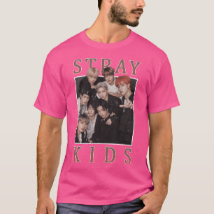 Stray Kids Vintage Retro Band Style 90S T-Shirt
