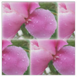 stray petal in the rain fabric