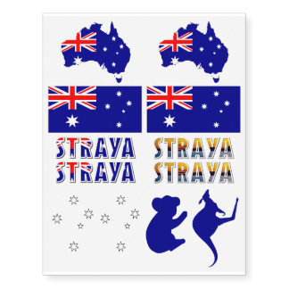 Straya Temporary Tattoo Sampler
