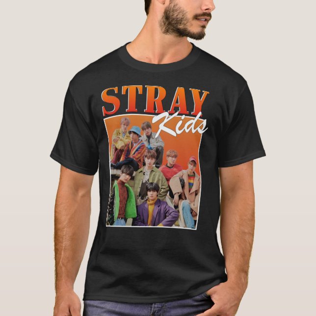 StrayKids Vintage Essential T-Shirt (Front)