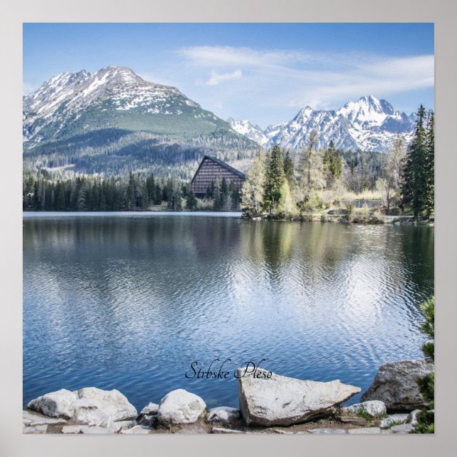 Strbske Pleso, High Tatras, Slovakia, Poster (Front)