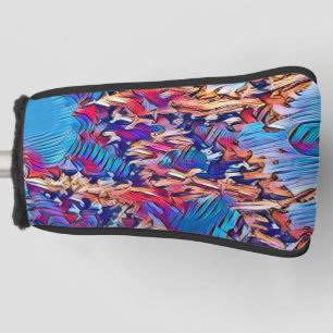 STREAM WATER GOLF HEAD COVER