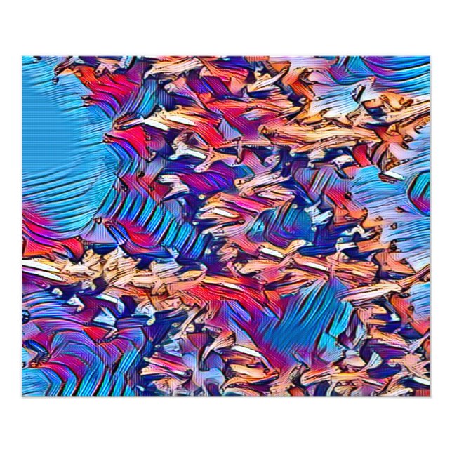 STREAM WATER    PHOTO PRINT (Front)