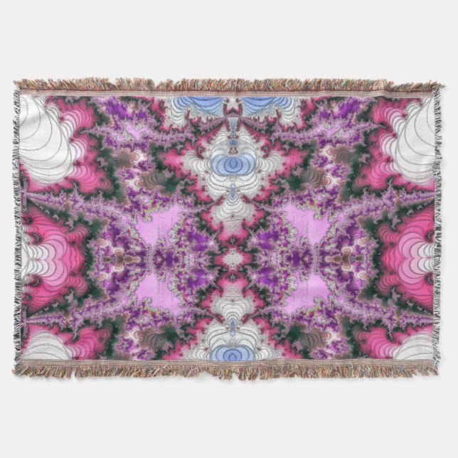 STREAM WATER THROW BLANKET (Front)