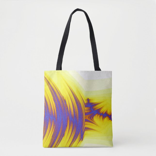 STREAM WATER TOTE BAG (Front)