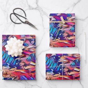 STREAM WATER WRAPPING PAPER SHEETS