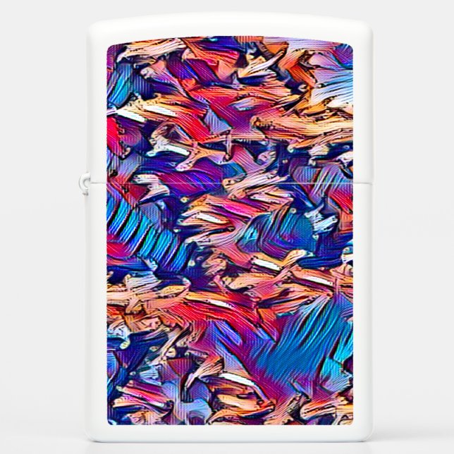 STREAM WATER   ZIPPO LIGHTER (Front)