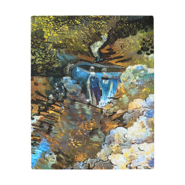 STREAM WATERFALL METAL PRINT (Front)