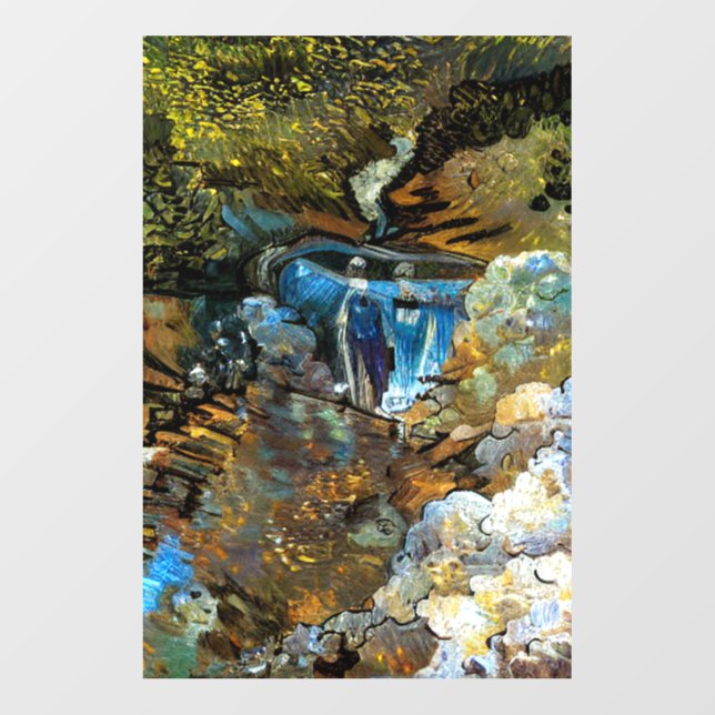 STREAM WATERFALL WALL DECAL  (Front)