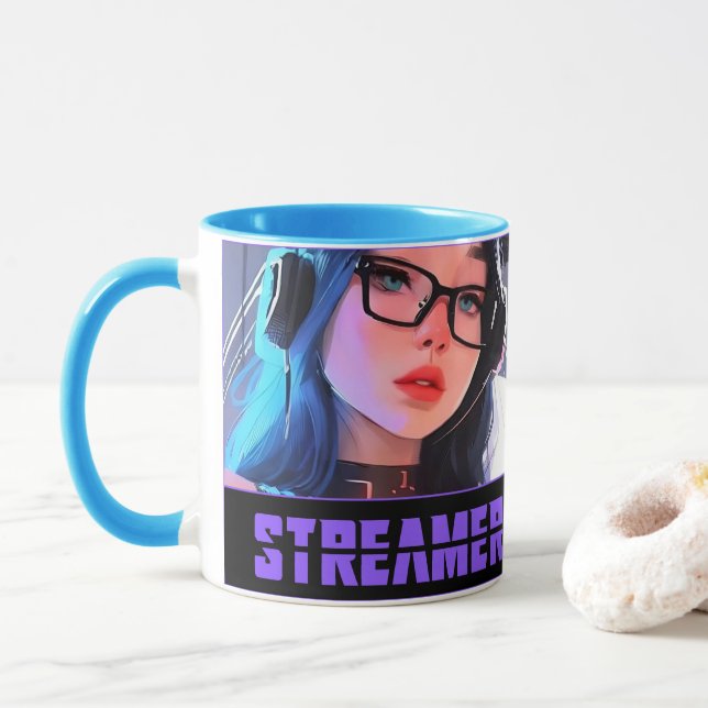 Streamer Mug (With Donut)