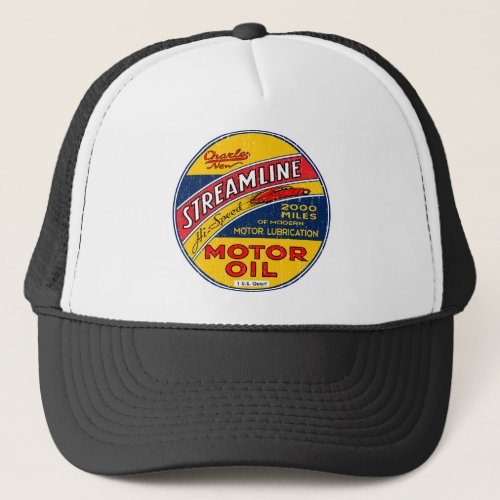 Streamline Motor Oil Trucker Hat