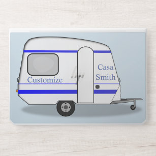 Streamlined small trailer gypsy caravan HP laptop skin