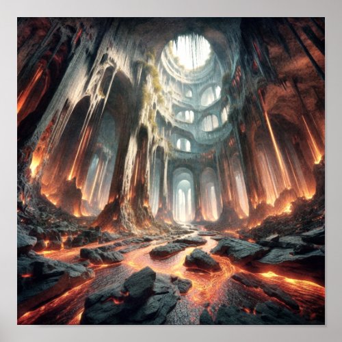 Streams of Lava