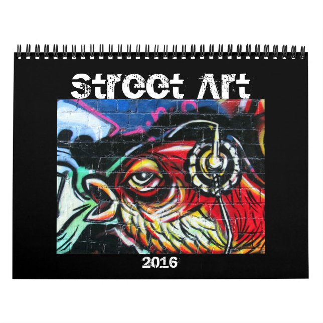 street art 2016 calendar (Cover)