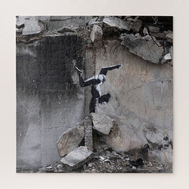 street art, art, mural, graffiti, street artist ca jigsaw puzzle (Vertical)