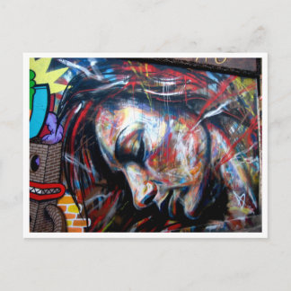 Street art Brick Lane Postcard