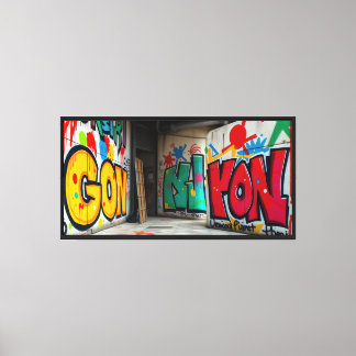 Street Art - Canvas Print