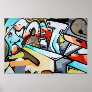 Street Art / Graffiti photo Poster