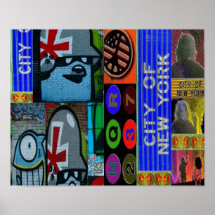 STREET ART NYC by URBAN59 Poster