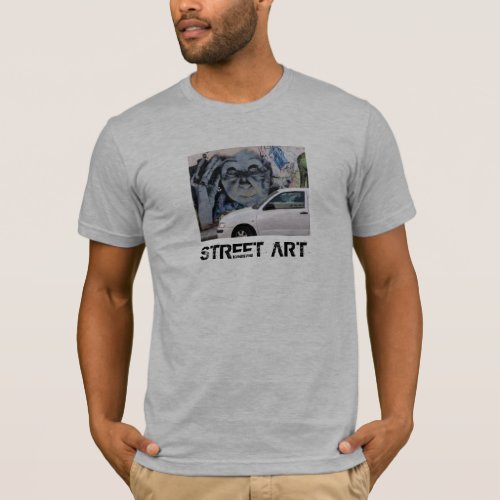 Street Art of Las Palmas Gipsy Woman Car T_Shirt