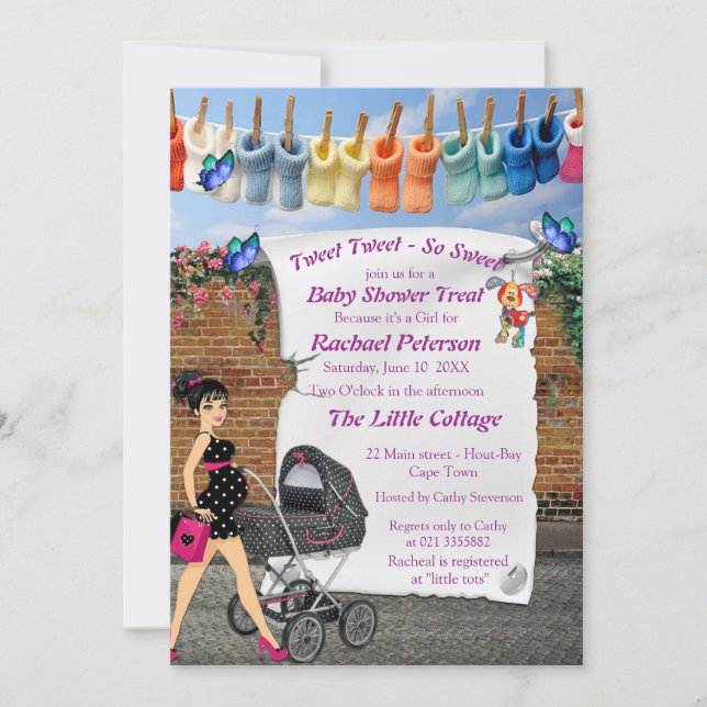 Street Art Polka-dot Happy Time Thank You Card (Front)