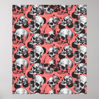 Street Art Skull Poster Design A30