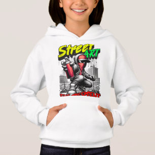 Street Art T-Shirt Design – Bold and Urban Graphic Hoodie