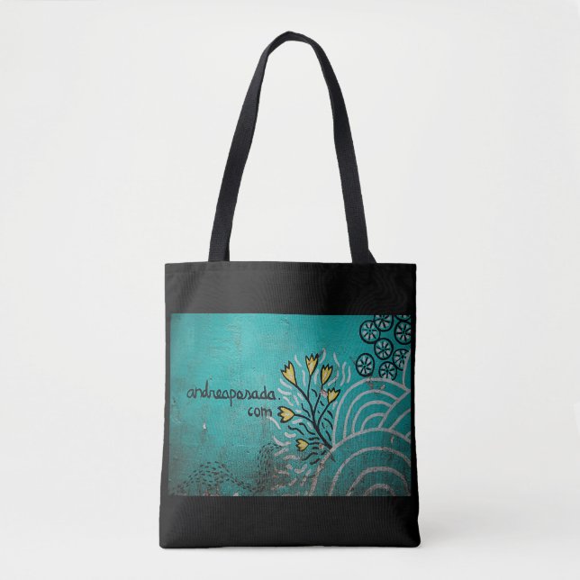 Street Art Tote Bag (Front)