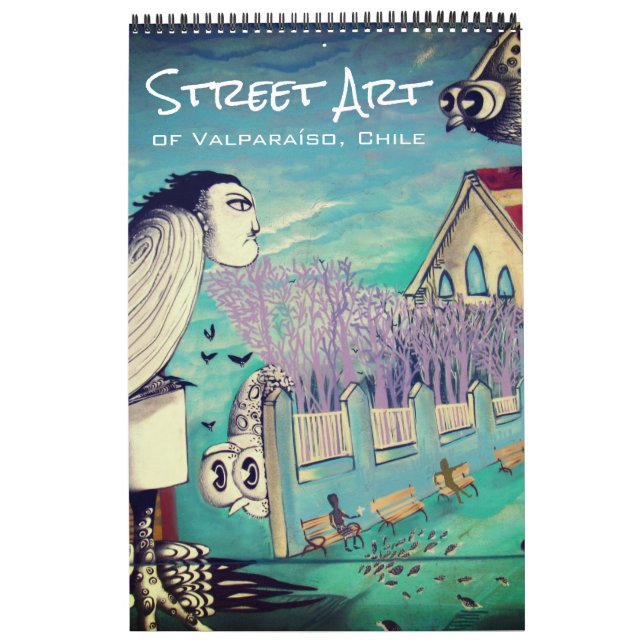 street art valparaíso 2026 calendar (Cover)