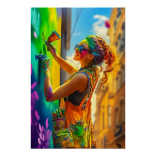 Street Artist Poster
