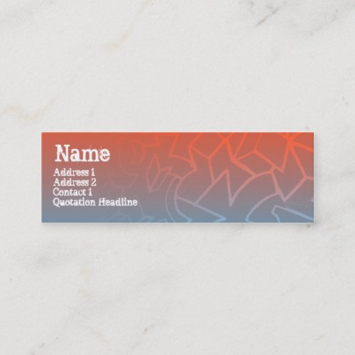 STREET BLOCKS BUSINESS CARD
