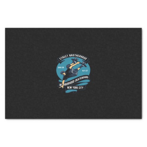 street brotherhood neighborhood skateboard tissue paper