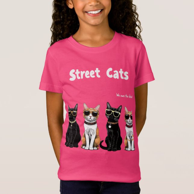 Street Cats T-Shirt (Front)