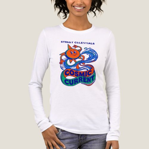 Street Celestials Cosmic Current Retro Star Graphi Tri-Blend Shirt